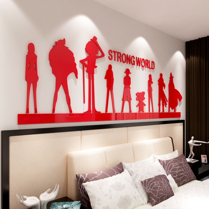 Cartoon Vintage Paper Anime One Piece Poster Home Decoration Wanted Boys Action Figure Craft Wall Stickers - 3