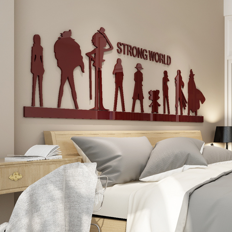 Cartoon Vintage Paper Anime One Piece Poster Home Decoration Wanted Boys Action Figure Craft Wall Stickers - 5