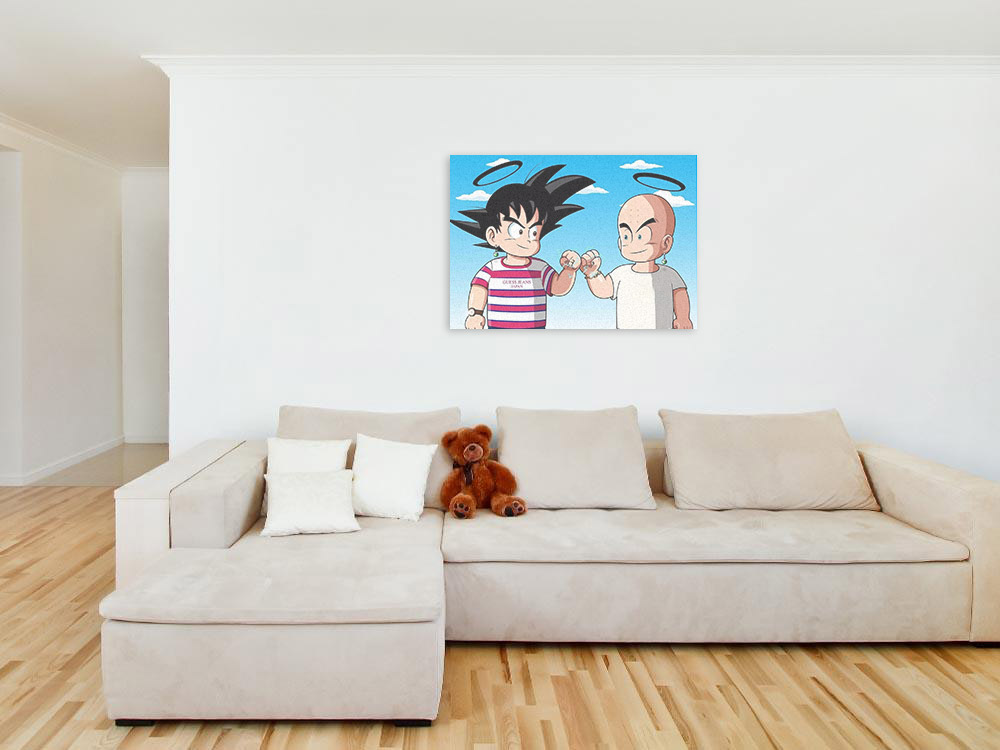 Dragon Ball Z Goku Canvas Poster Wall Art For Living Room Bedroom Study Dorm Dbz Home Decor Prints - 3