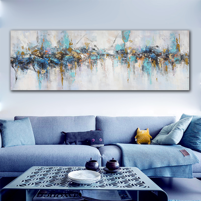 Large Modern Abstract Canvas Wall Art For Living Room Home Decor Print Pictures - 2