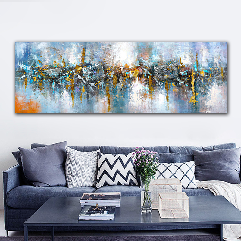 Large Modern Abstract Canvas Wall Art For Living Room Home Decor Print Pictures - 5