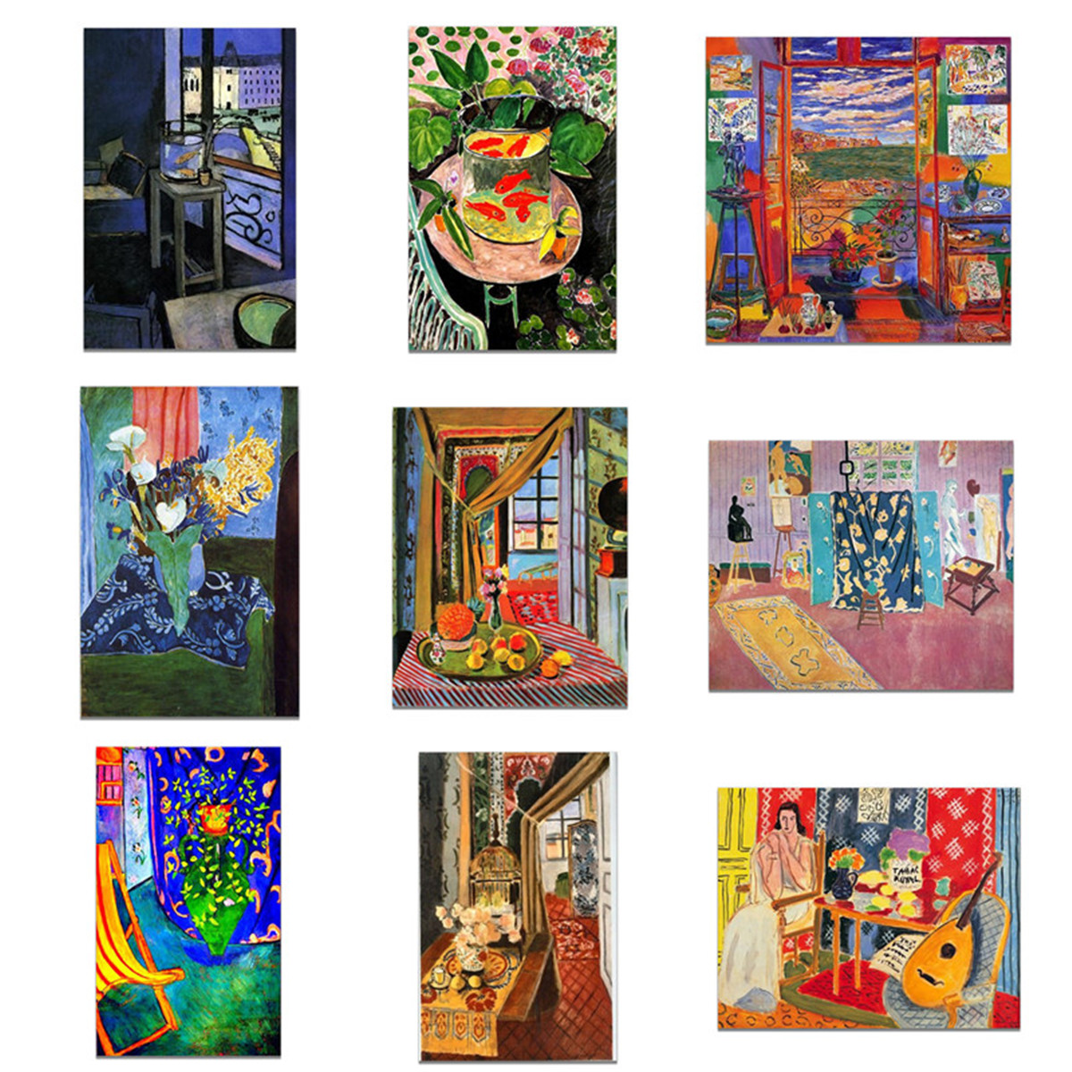 Henri Matisse Canvas Print Vintage Poster Painting Wall Art Living Room Home Decoration - 2