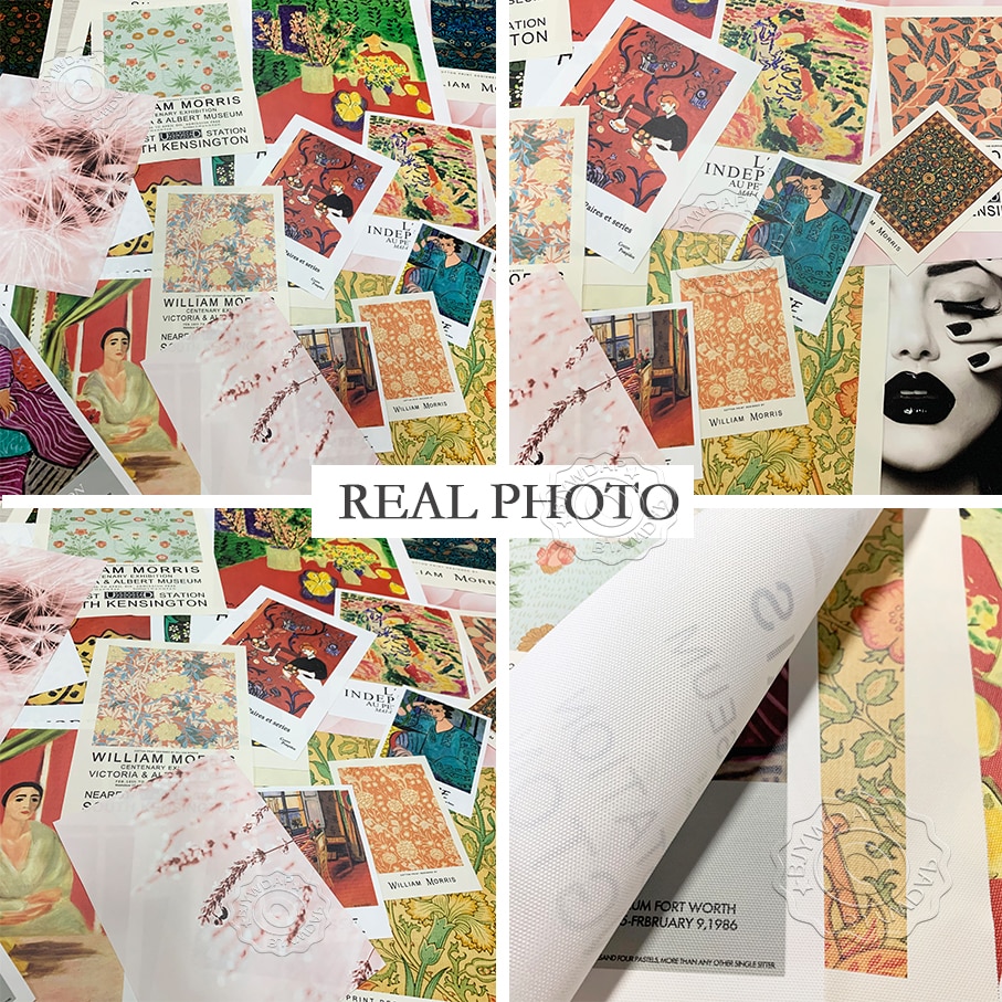 Vintage Amsterdam Flower Market Watercolor Oil Canvas Poster Botanical Floral Prints For Home Decor - 8 Vintage Amsterdam Flower Market Watercolor Oil Canvas Poster Botanical Floral Prints For Home Decor - 8