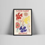 Amsterdam Flower Market Canvas Painting Poster Vintage Watercolor Oil Floral Botanical Prints Home Room Decor Amsterdam Flower Market Canvas Painting Poster Vintage Watercolor Oil Floral Botanical Prints Home Room Decor
