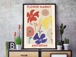 Amsterdam Flower Market Canvas Painting Poster Vintage Watercolor Oil Floral Botanical Prints Home Room Decor - 6 Amsterdam Flower Market Canvas Painting Poster Vintage Watercolor Oil Floral Botanical Prints Home Room Decor - 6