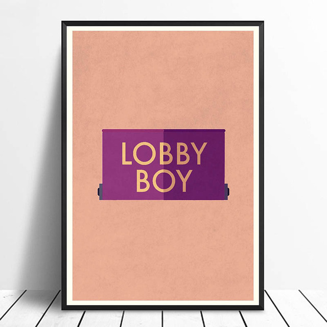 Home Decor Nordic Wall Art Painting Grand Budapest Hotel Vintage Classic Movie Hd Print Posters Modular Picture Canvas Bedroom - 5