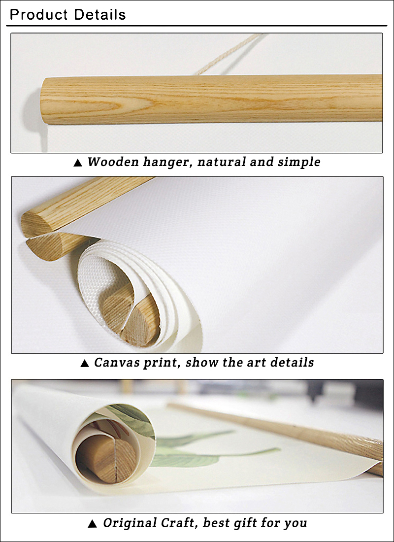 Scroll Canvas Poster Vintage Japan Samurai Sakuran Ukiyoe Wall Art Boho Pictures Aesthetic Room Decor Paintings - 6