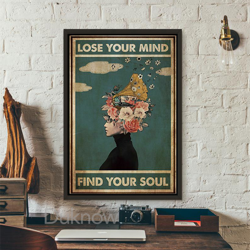 Mental Be Kind To Your Mind Health Posters And Prints Wall Decoration Vintage Art Picture Canvas Painting Home Decor - 5