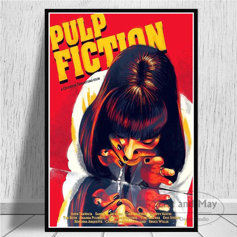Pulp Fiction Quentin Tarantino Posters And Prints Canvas Painting Wall Art Picture Vintage Movie Decorative Home Decor Affiche - 3
