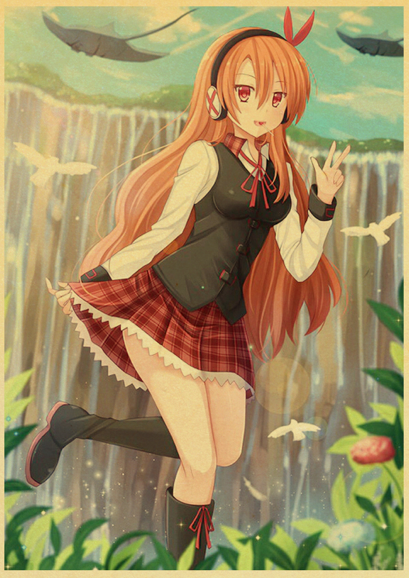 Japanese Anime Akame Ga Kill Poster Vintage Wall Picture For Home Room Decor Retro Art Painting - 6