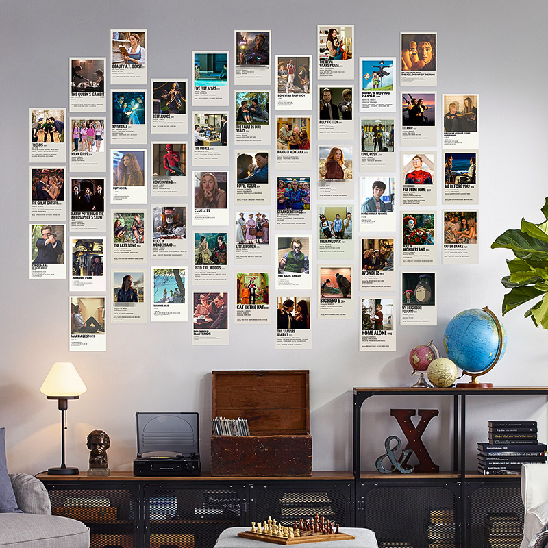Minimalist Movie Poster Aesthetic Wall Collage Kit For Print Kits Color Room Decor Art Prints Bedroom Boys And Girls - 2