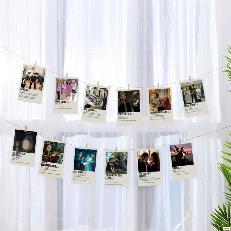 Minimalist Movie Poster Aesthetic Wall Collage Kit For Print Kits Color Room Decor Art Prints Bedroom Boys And Girls - 6