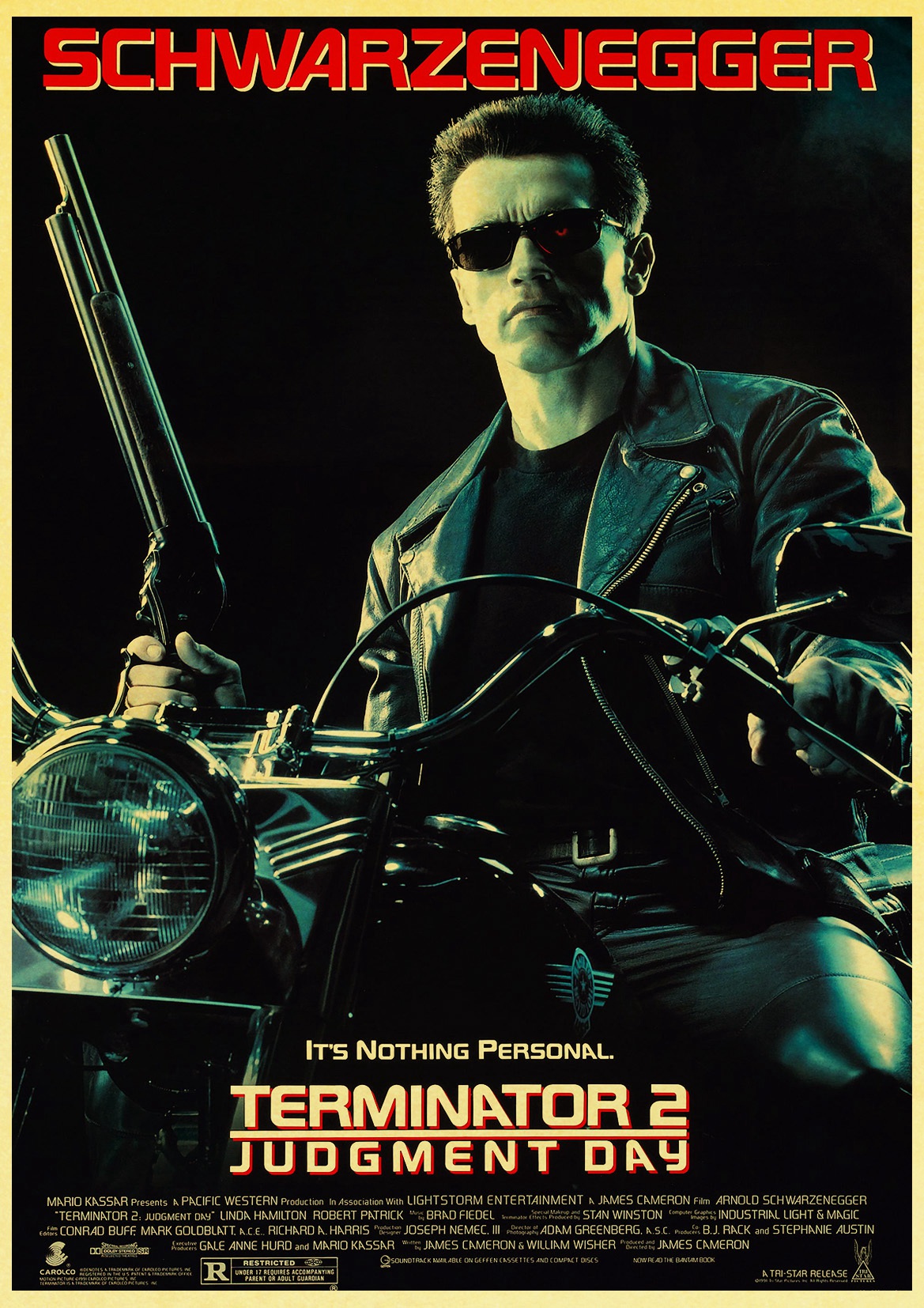 Classic Science Fiction Movies The Terminator Retro Poster Vintage Wall Decor Personalised Room Decoration Kraft Paper - 5