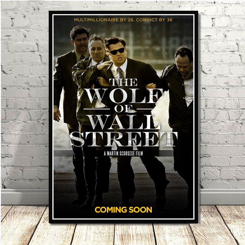 The Wolf Of Wall Street Leonardo Tv Series Canvas Painting Vintage Poster Decorative Home Decor Cuadro Decorativo - 2