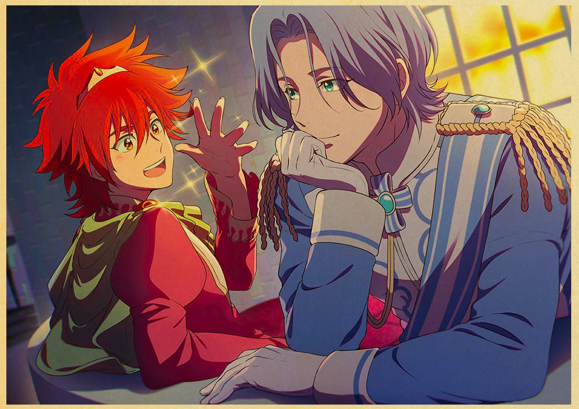 Vintage Sk8 The Infinity Japanese Anime Posters Hd Poster Kraft Paper Home Decor Study Bedroom Bar Cafe Wall Paintings - 5