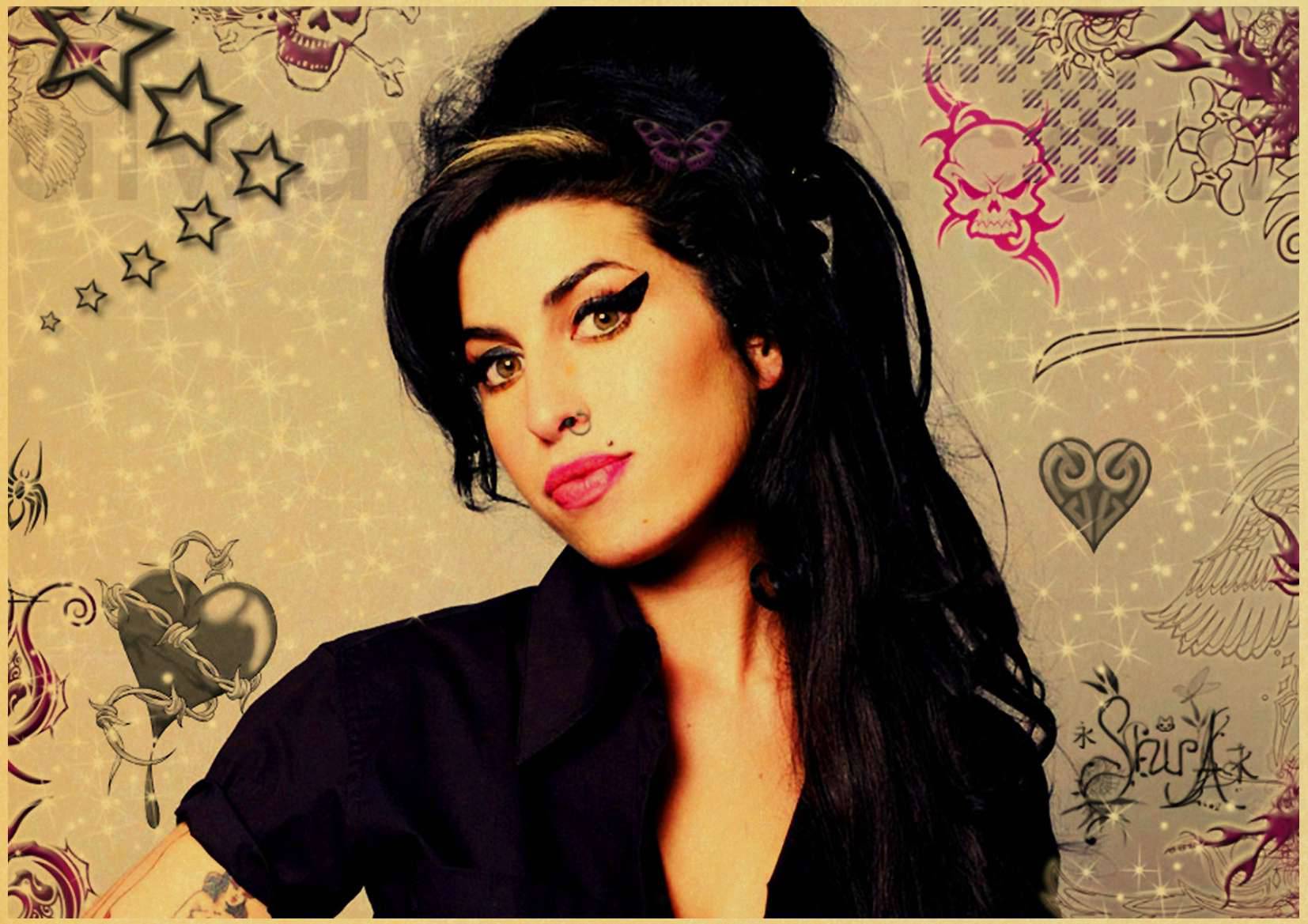 Singer Amy Winehouse Music Classic Vintage Poster Painting Decorative Wall Stickers Home Posters Art Decor - 5