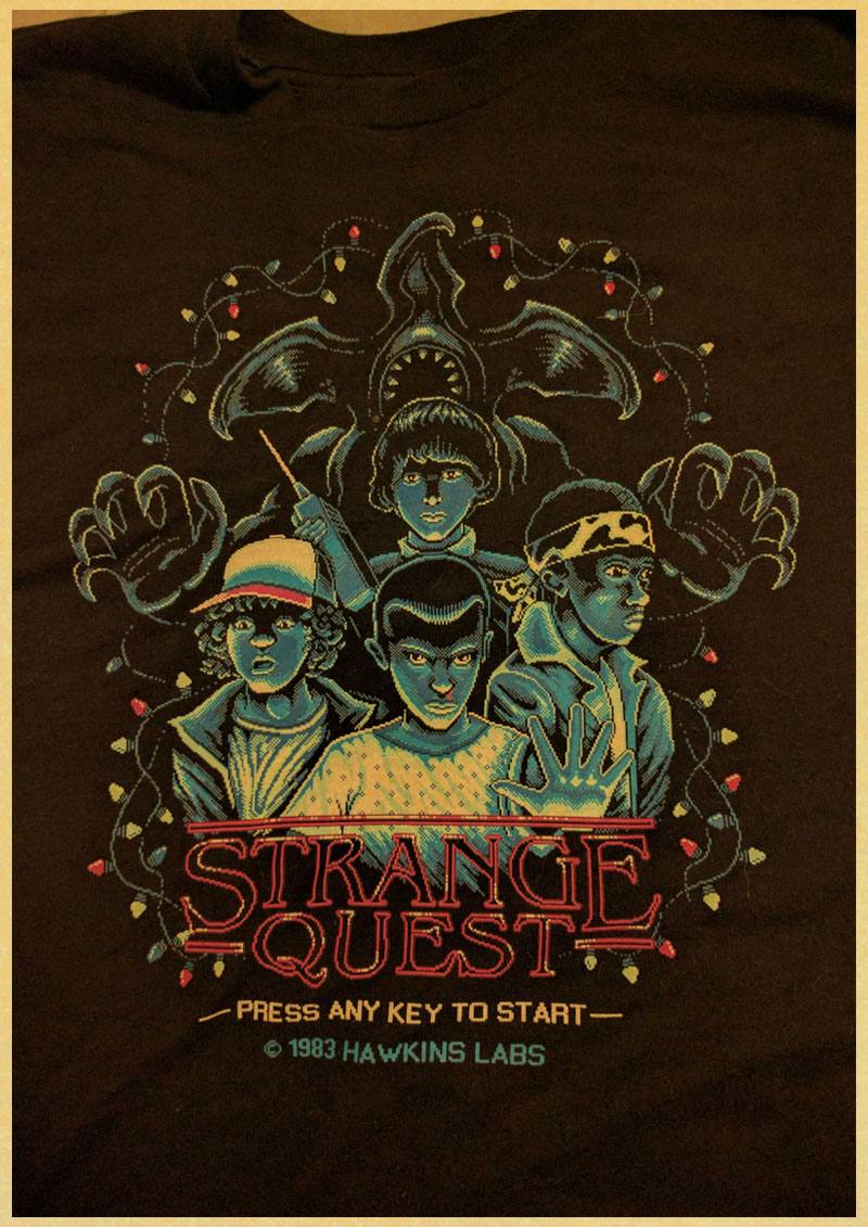 Tv Series Stranger Things Vintage Posters Prints Wall Painting Personalised Room Decoration Decor For Home Bar - 5