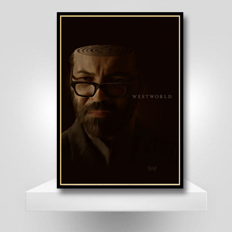 Tv Show Stranger Things West World Movie Vintage Poster Room Decor Painting Cafe Hotel Bar Wallpaper Decoration Posters - 7