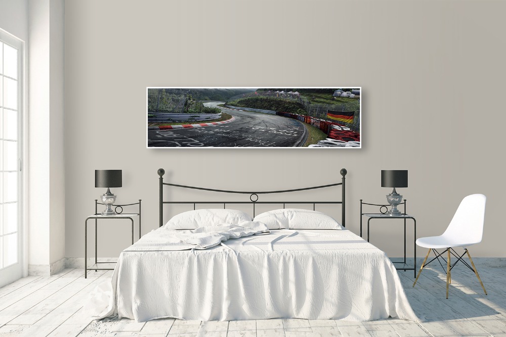 Nurburgring Sports Car Track Hd Canvas Print Forest Landscape Wall Art Living Room Home Decor Poster - 2