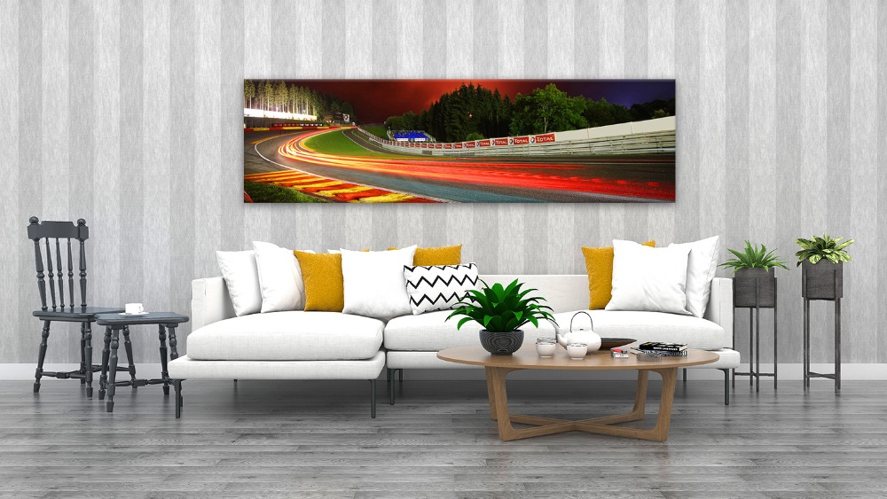 Nurburgring Sports Car Track Hd Canvas Print Forest Landscape Wall Art Living Room Home Decor Poster - 4