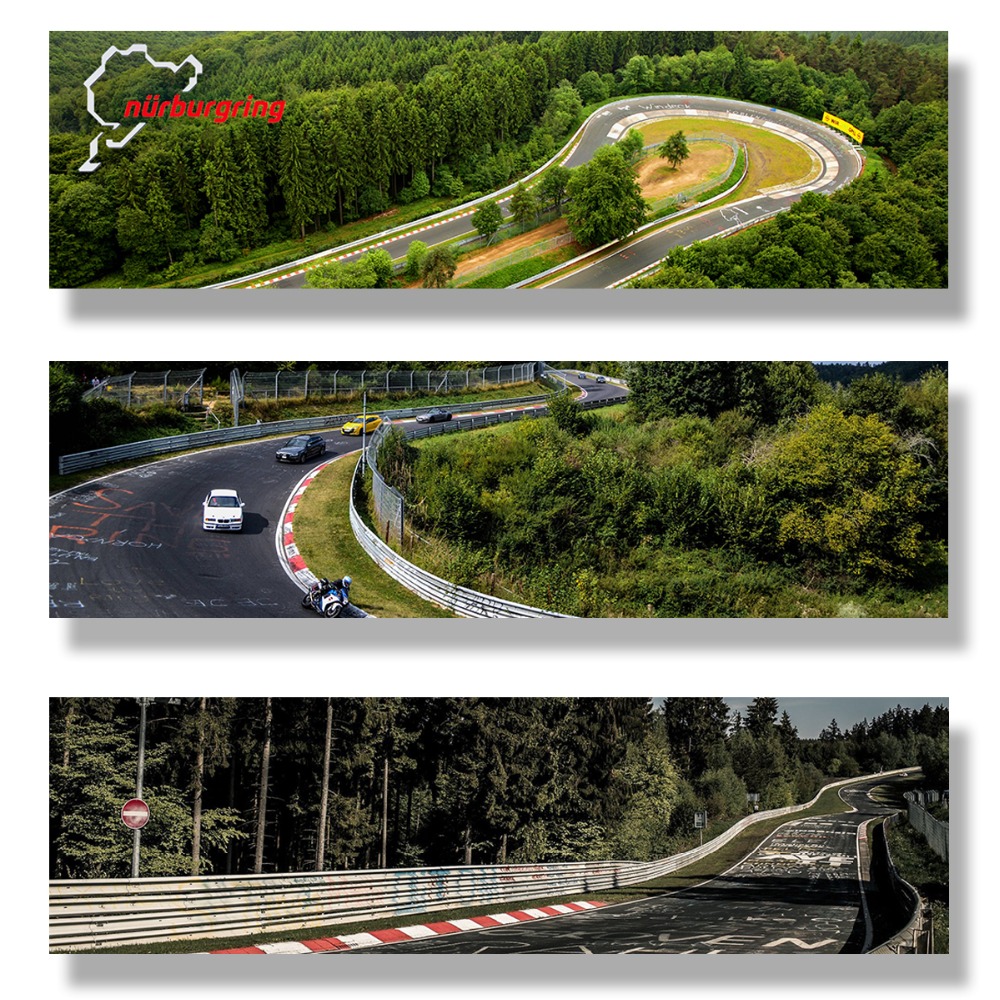 Nurburgring Sports Car Track Hd Canvas Print Forest Landscape Wall Art Living Room Home Decor Poster - 9