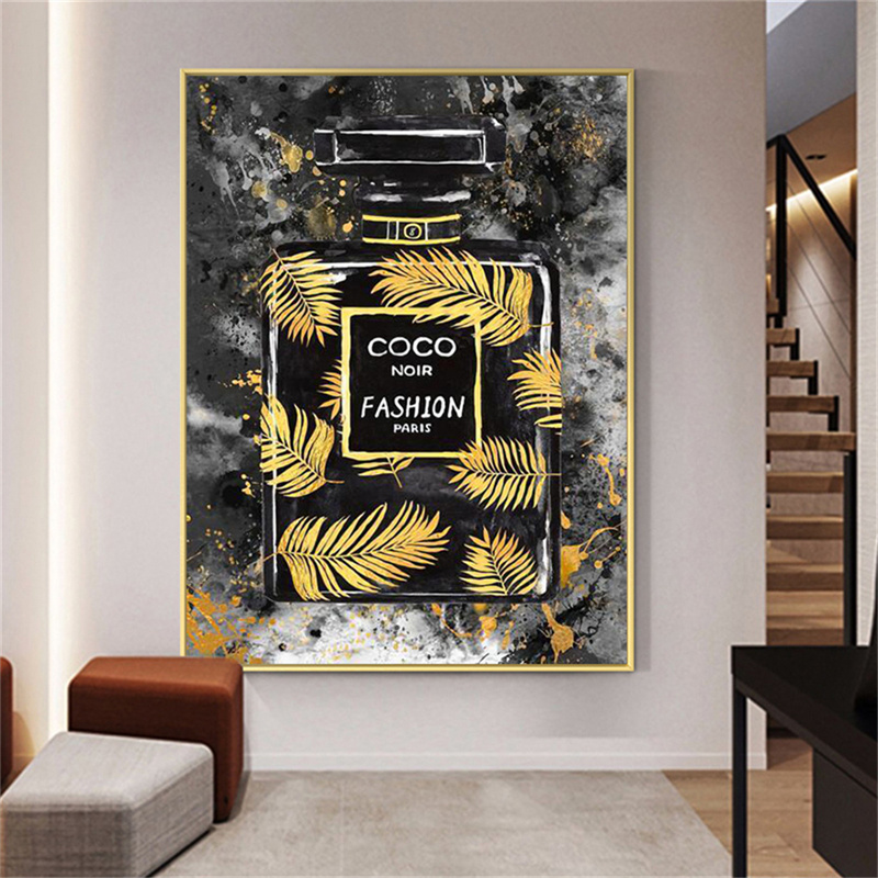 Modern Home Decor Nordic Abstract Bottle Wall Art - 9