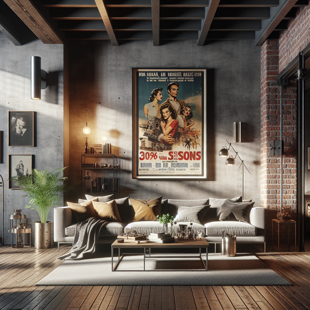 How A Vintage Fight Club Poster Can Enhance Your Interior Design Aesthetic  