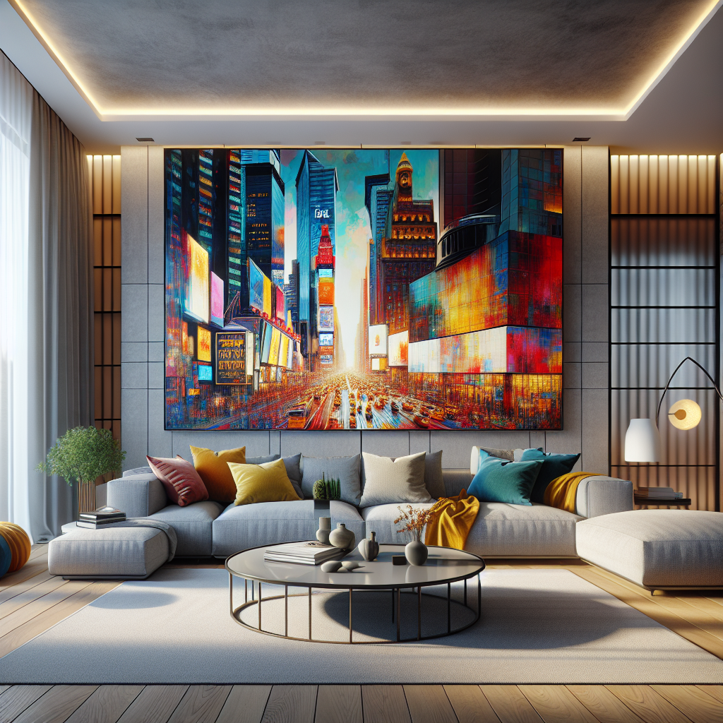 Incorporating Vibrant City Art Into Interior Design: Tips and Tricks  