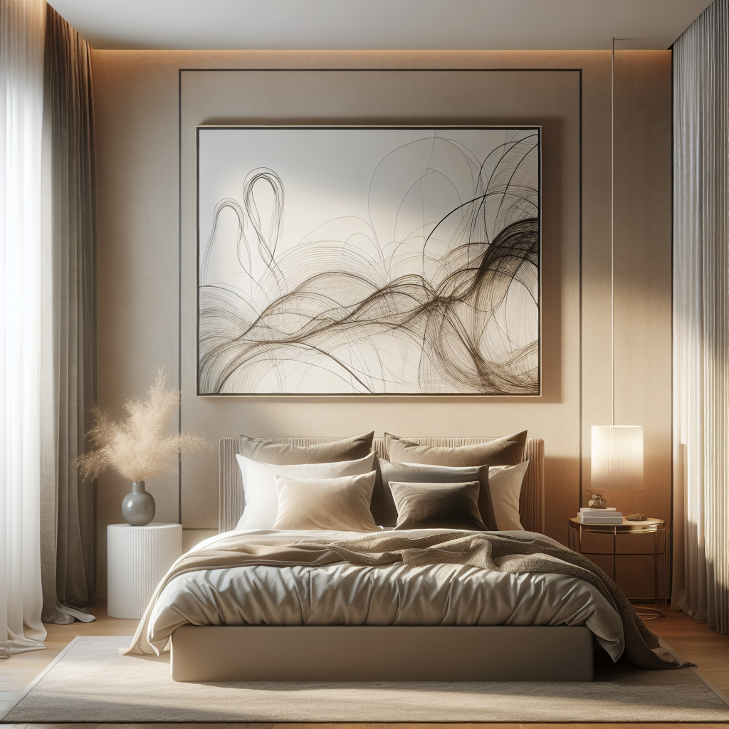 Creating a Cozy Atmosphere: Modern Art Pieces that Enhance Bedroom Ambiance  