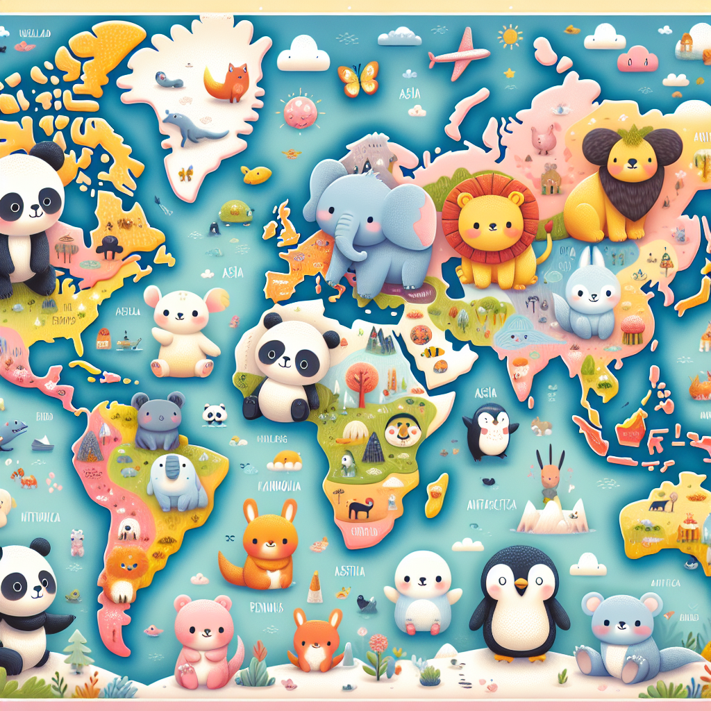 How Playful Cartoon Animal Wall Art Transforms Children's Rooms into Imaginative Spaces  