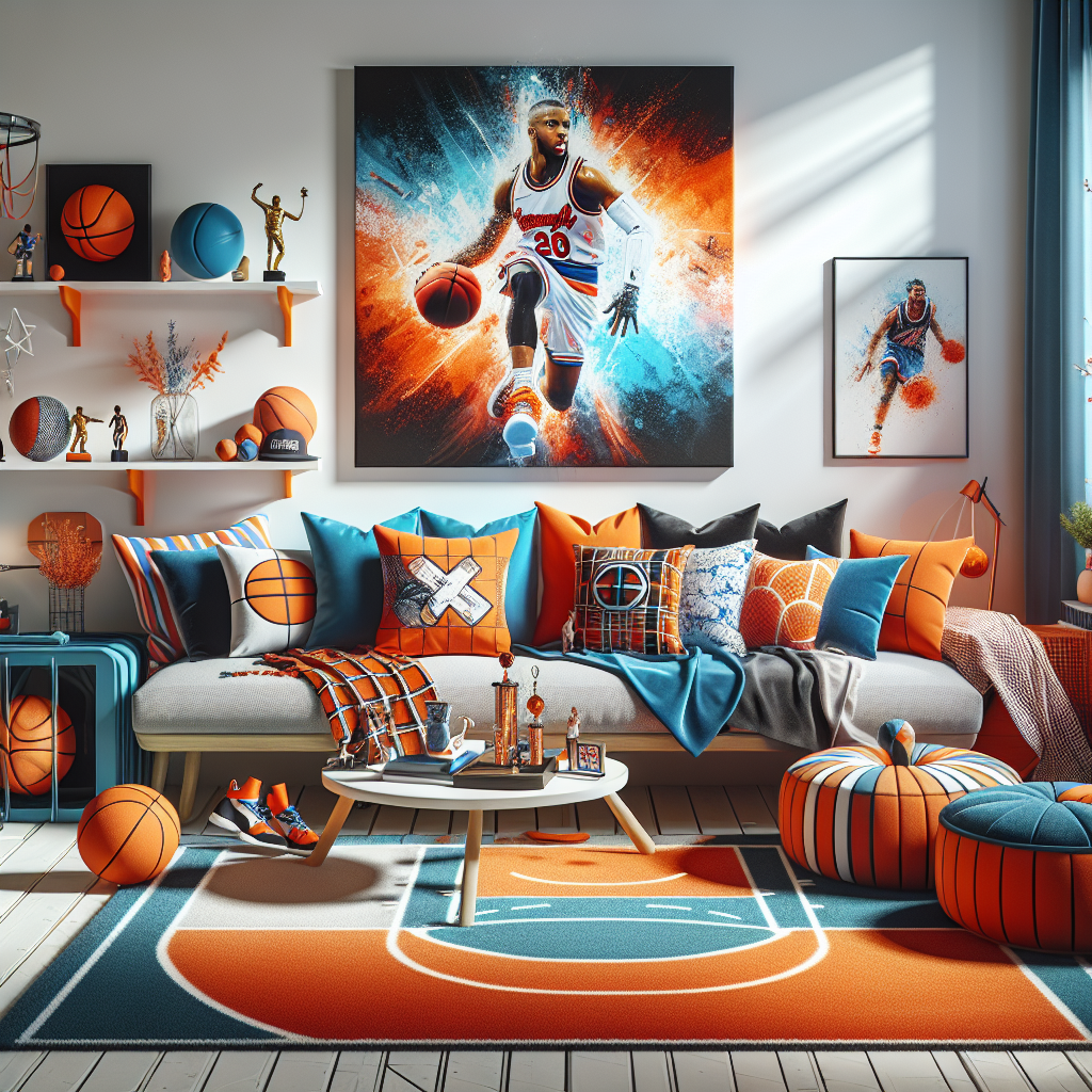 Dynamic Basketball-Themed Home Decor Ideas to Energize Your Space  