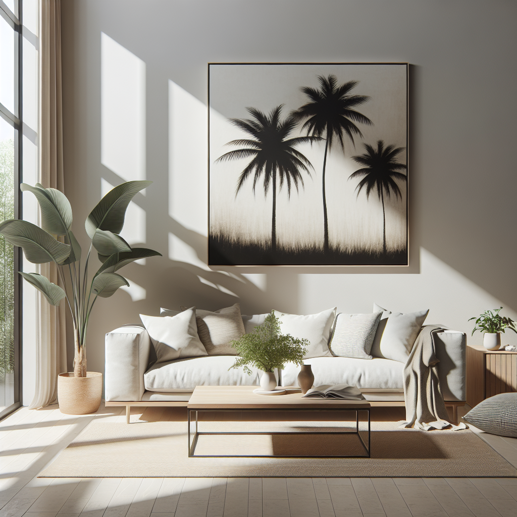 Creating a Calm Atmosphere Through Thoughtful Art Placement