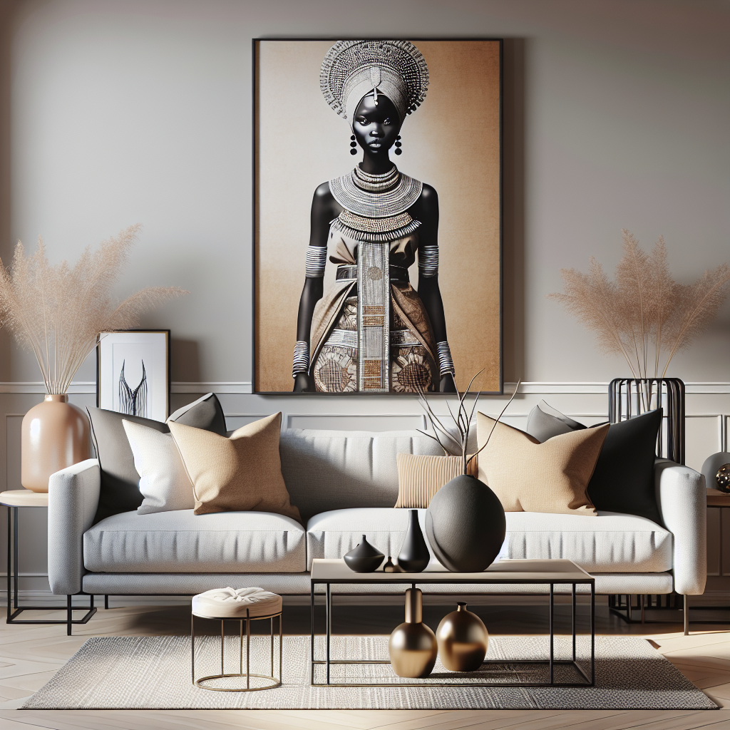 Embracing Elegance: Culturally Rich Art Pieces for Modern Interior Design  