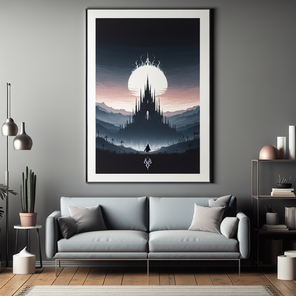 The Aesthetic Appeal of Wall Art Inspired by Dark Souls 3 for Home Decoration  