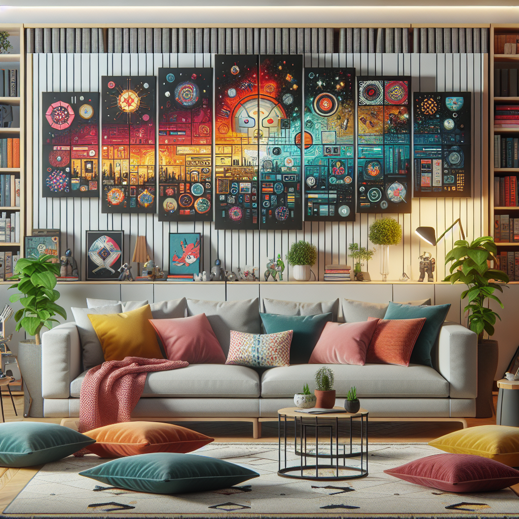 The Benefits of Versatile Modular Art Pieces to Enhance Your Home Inspired by Rick and Morty  