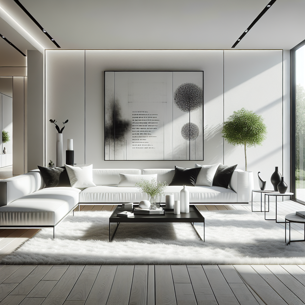Creating a Cohesive Look: Elegant Minimalist Designs to Enhance Living Room Aesthetics  