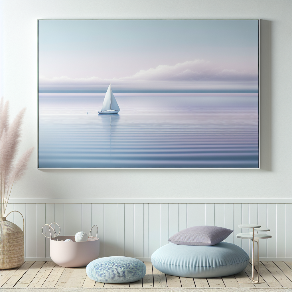 Creating a Calming Atmosphere: The Impact of Serene Seascape Art Prints on Interior Design  