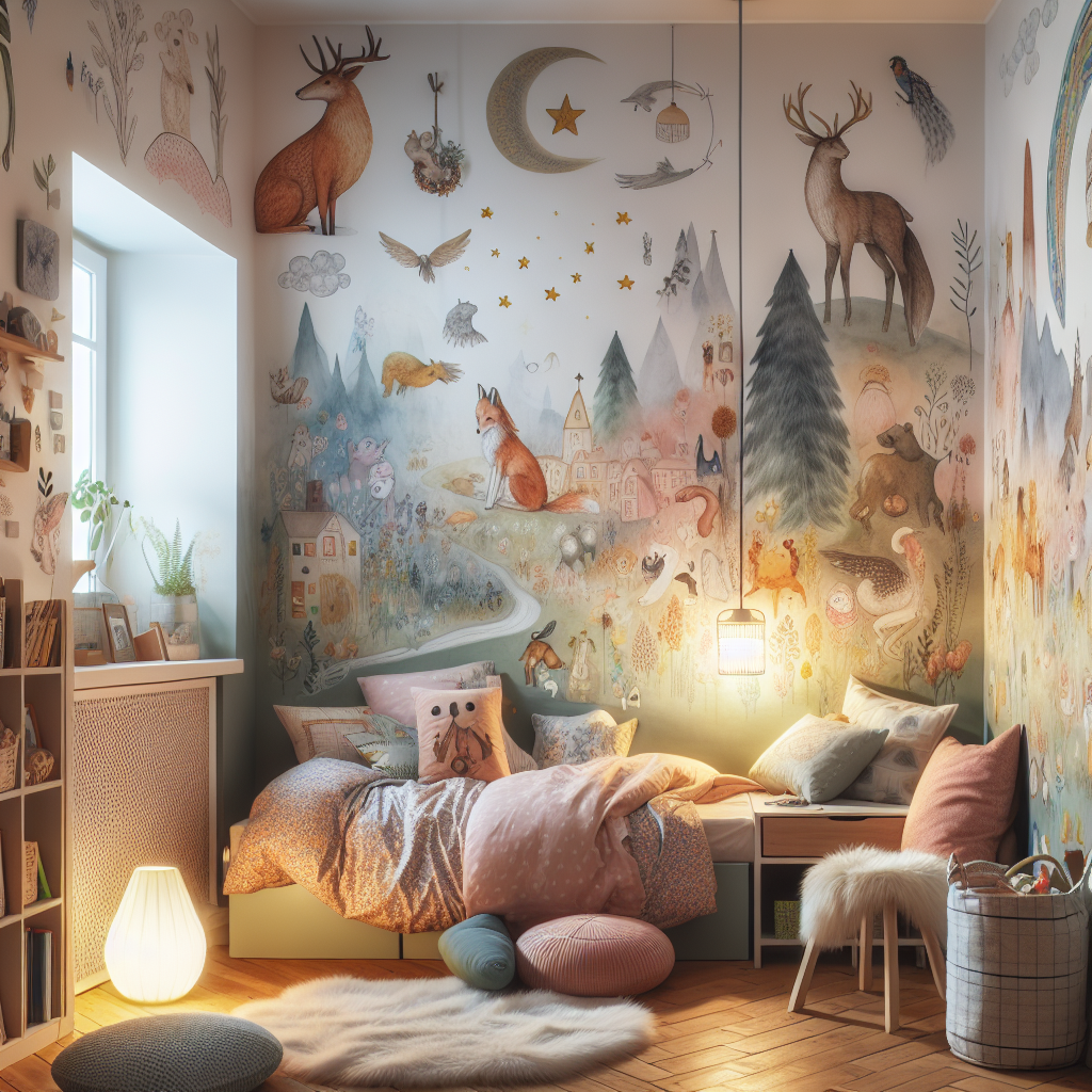 The Emotional and Creative Benefits of Whimsical Art Prints in Kids Spaces  