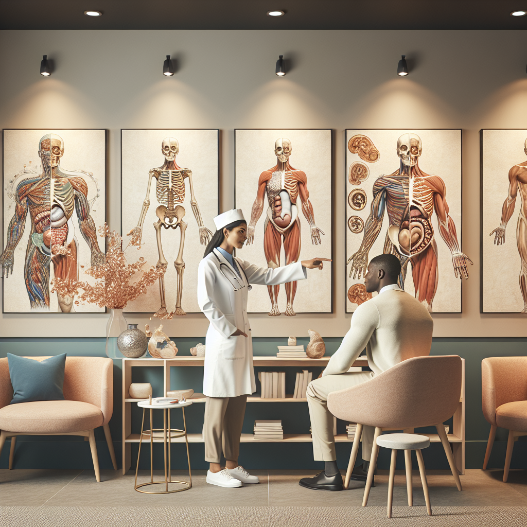 Anatomical Wall Art for Medical Clinics and Doctors Offices: A Dual Purpose  