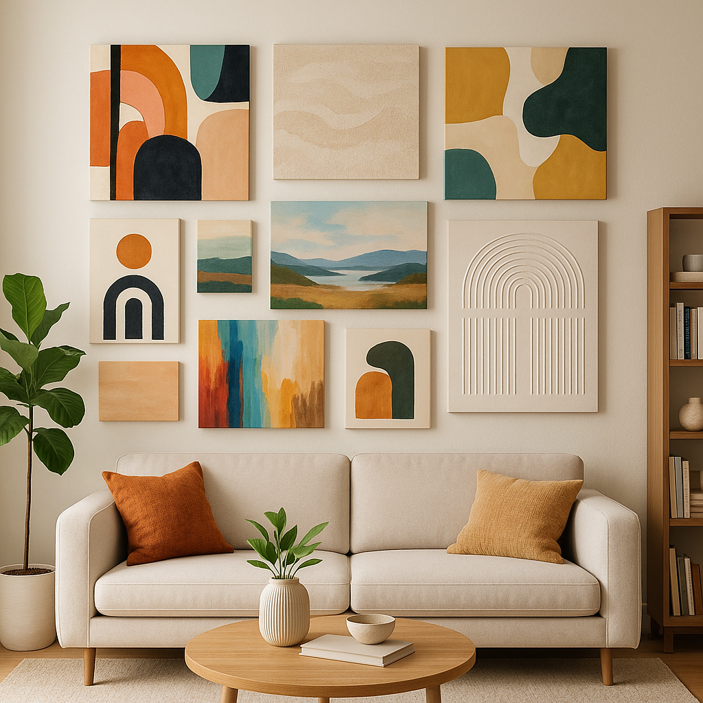 Contemporary Wall Art Ideas for Living Room Personalization Contemporary Wall Art Ideas for Living Room Personalization