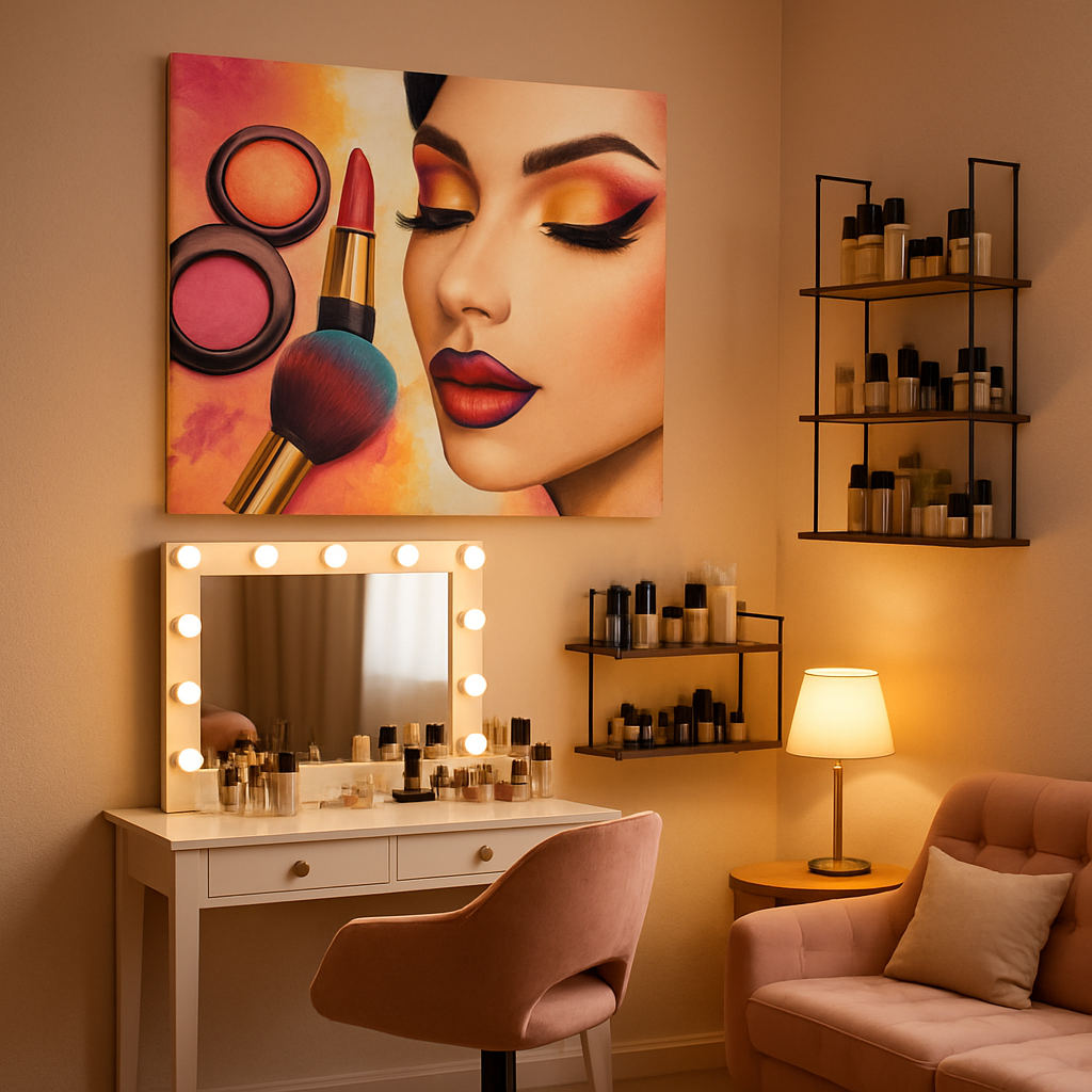 Stylish Decor Ideas for Beauty and Makeup Studios  