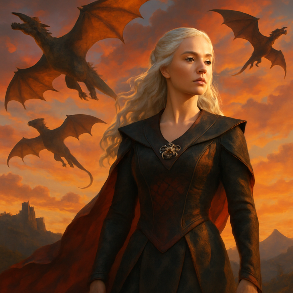 Why a Daenerys Targaryen Wall Art Poster is Essential for Game of Thrones Fans  