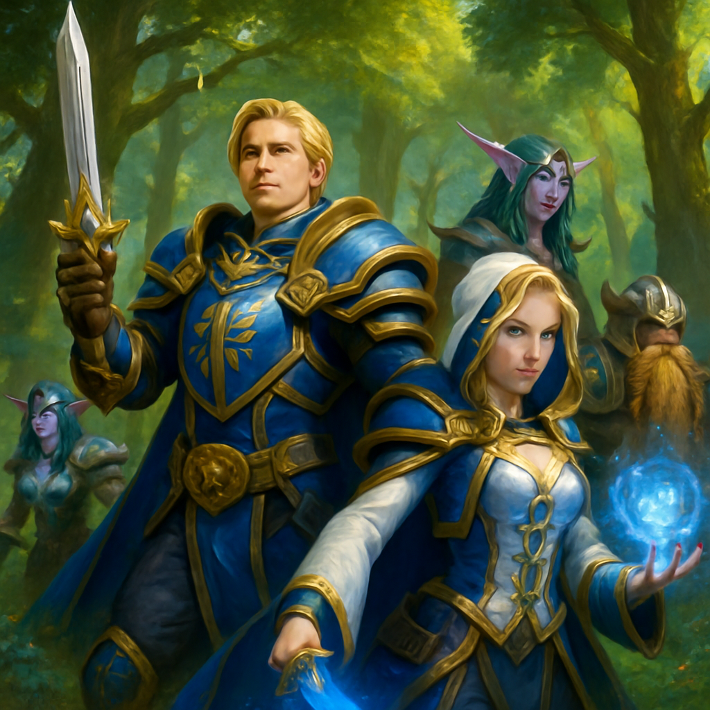 Explore the Rich Lore and Iconic Characters Behind the Alliance Faction Artwork  