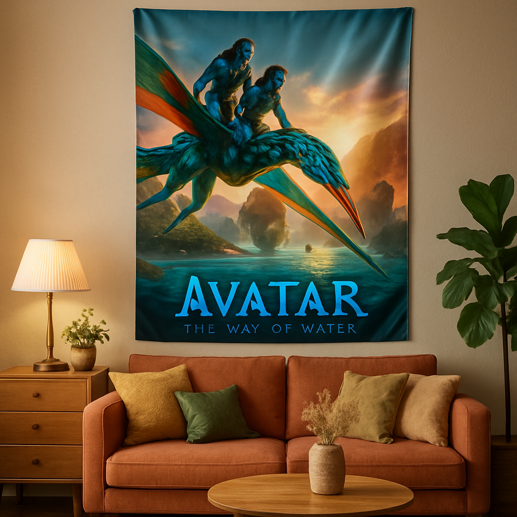 The Artistic Appeal of Avatar 2 Silk Posters  