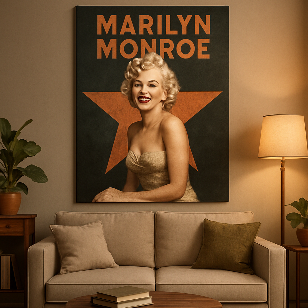 The Allure of Stylish Posters Featuring Classic Cinema Icons  