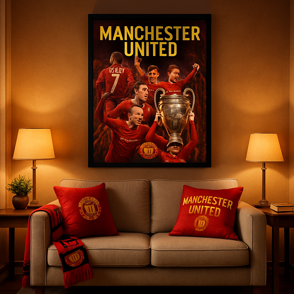 Stylish Football Poster Ideas for Manchester United Fans to Showcase Team Pride  